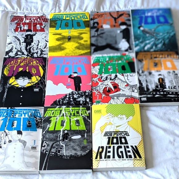 Manga Other - Mob Psycho 100 Manga bundle volumes 1-10